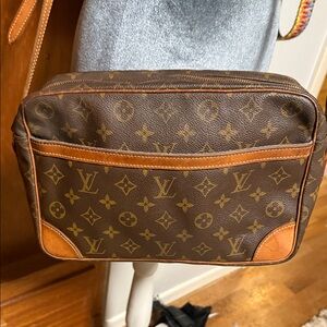 Louis Vuitton Brown Monogram Crossbody Bag